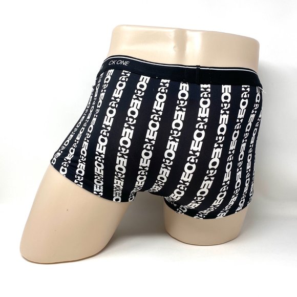 Calvin Klein Microfiber Black Low Rise Trunk Mens CK One Premium NB2225069 - Picture 4 of 6